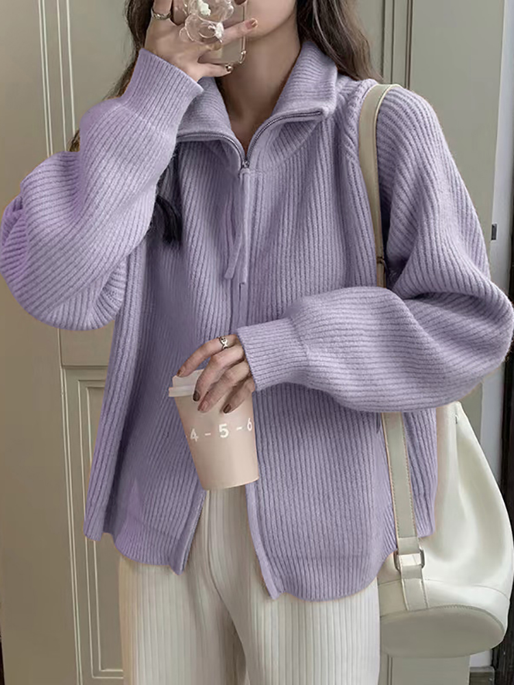 Wool Coat Peacoat - Jesienno-zimowa moda damska, dzianiny, kardigan 2026,