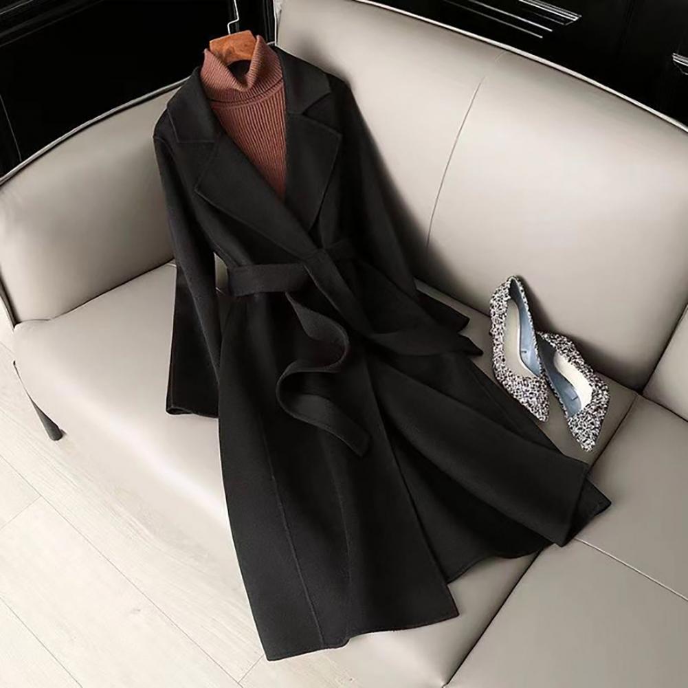 Ciepła zimowa kurtka, długi we – Wool Coat Peacoat recenzja i cena