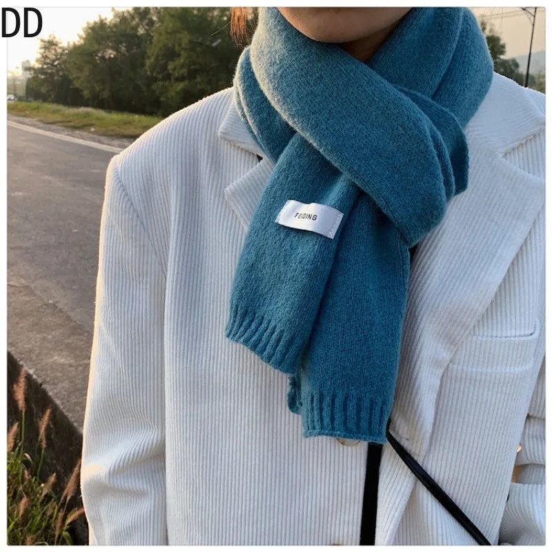 Prosty szykowny solidny miękki – Wool Scarf Men recenzja i cena