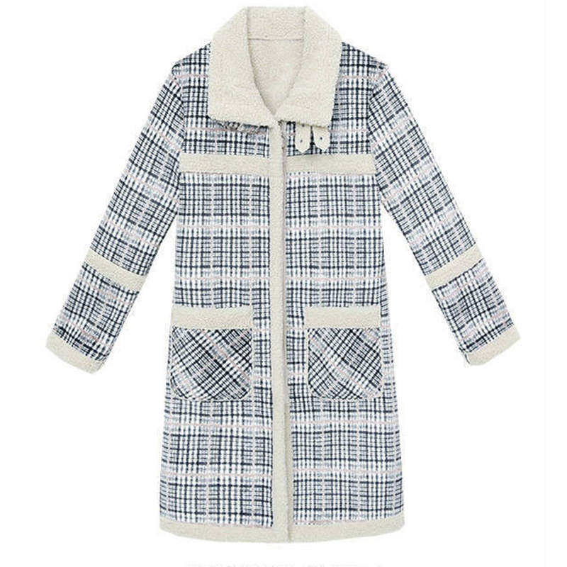 Nowa zimowa wełna jagnięca weł – Wool Coat Peacoat recenzja i cena