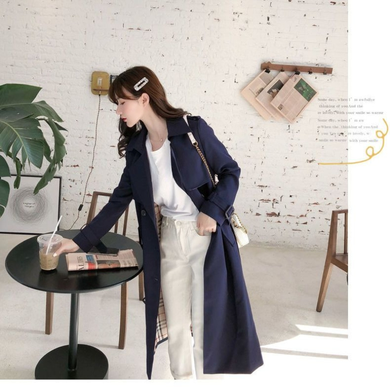 Koreański vintage płaszcz typu – Wool Coat Peacoat recenzja i cena