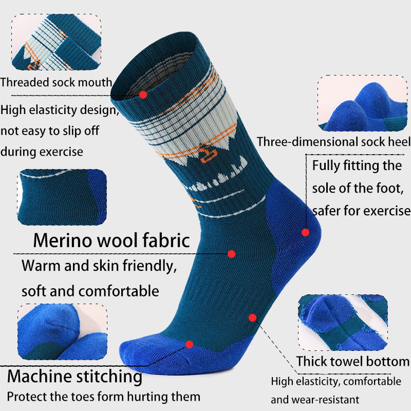 1 Para Skarpet Narciarskich z  – Thermal Sock Wool recenzja i cena