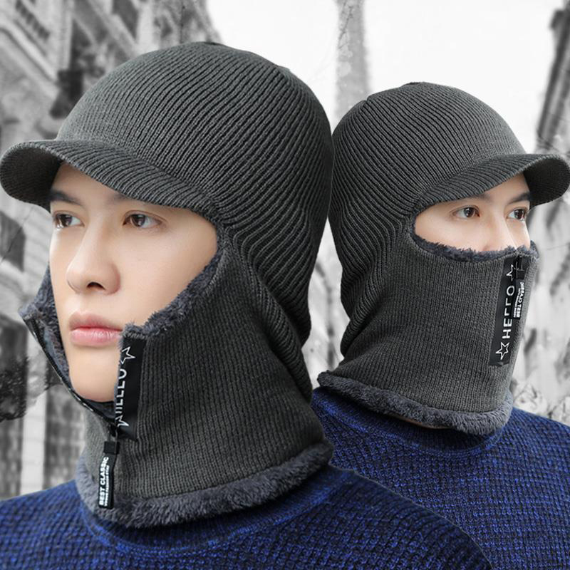 1 szt. Nowa męska zimowa ciepł – Wool Scarf Men recenzja i cena