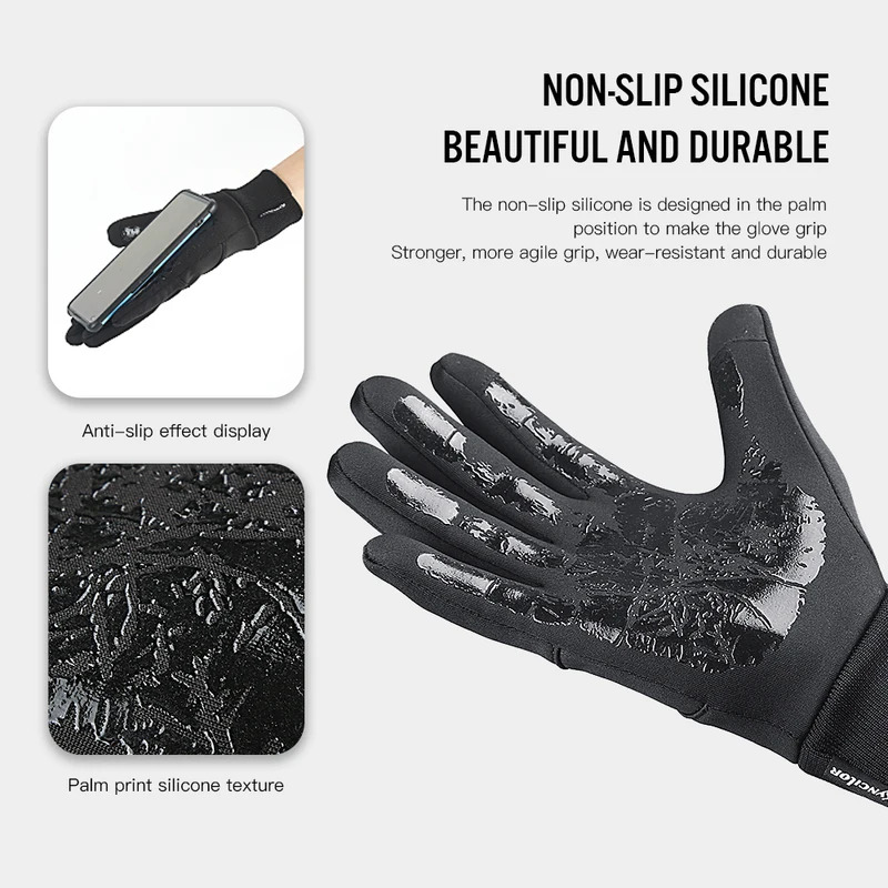 Rękawice zimowe rowerowe męski – Touch Screen Gloves recenzja i cena