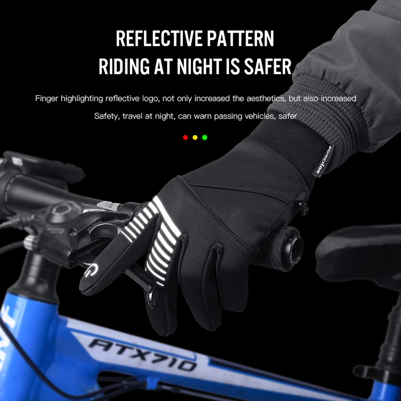 Rękawice zimowe rowerowe męski – Touch Screen Gloves recenzja i cena