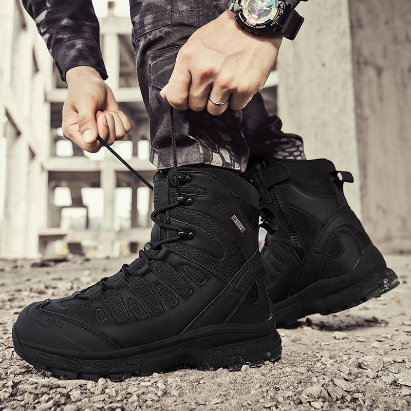 Męskie taktyczne buty sznurowa – Waterproof Winter Boot recenzja i cena